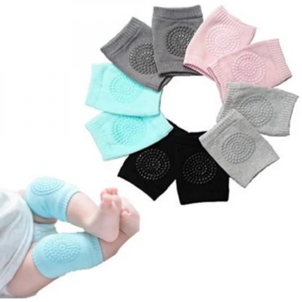 Generic Pack Of 2 Baby Knee Pads For Crawling (Color: Assorted)